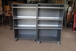 2 stk. kontorreoler på hjul