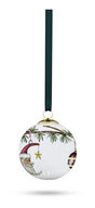 3 stk. KÄHLER Hammershøi Christmas julekugle 2019 hvid Ø6 cm