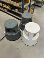 3 stk. elefantfødder