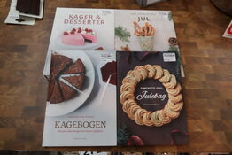 Sæt med 4 stk. Kagebøger 