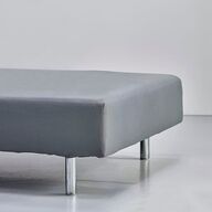 3 pk. Nordisk Tekstil Night & Day boxlagen grå 90x200 cm