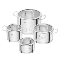 Zwilling Moment Grydesæt - 4 stk inkl. låg