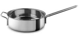 Eva Trio sauterpande rustfrit stål uden belægning Ø24 cm