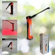 2 stk. arbejdslampe lommelygte usb genopladelig ip44(ubrugt)