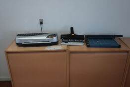 Laminator, hulmaskine & papirklipper