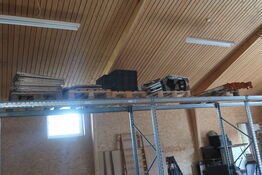 Pavillioner, vanger til pallereoler m.v. (se billeder)