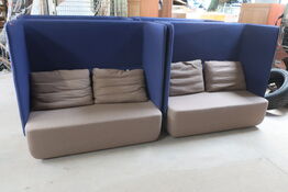 2 stk. SOFTLINE lounge/hyggekroge 76x150x135 cm