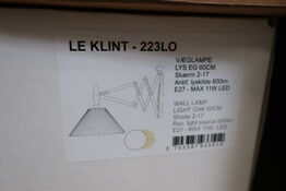Væglampe LE KLINT Lys Eg 60 cm. 223LO