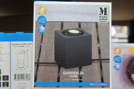 3 stk. spot MARK SLÖJD Garden 24 Cube 