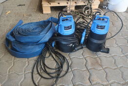 2 stk. dykpumper BILTEMA DP 402