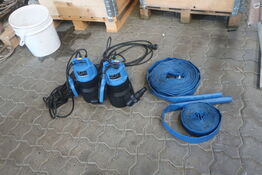 2 stk. dykpumper BILTEMA DP 402