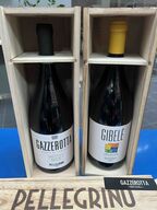 2 stk. Magnum vin i trækasser - Gibele, Gazzerotta