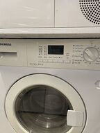 Integreret vask/tør, brugt. SIEMENS.