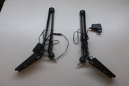 2 stk. led lamper LUXO uden fod