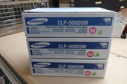 3 stk. toner SAMSUNG CLP-500D5M