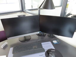 Skærm, lampe, m.v.