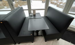 2 Stk  2 Pers. Sofa Moduler, 2 Borde