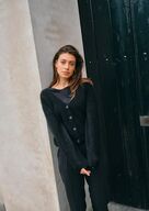 MMThora V-Neck Knit Cardigan MOS MOSH Str.: XL