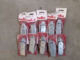 10 stk. kasselukkebeslag