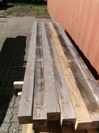 7 stk. tømmer 100x100 mm