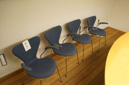 4 stk. spisebordsstole ARNE JACOBSEN 7'ER