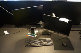 2 stk. skærme & Dock, m.v. LENOVO