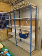 2 stk. stålreoler (et fags og to fags)