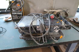 2 stk. arbejdslamper samt div. Værktøj