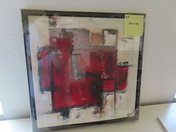 Maleri i Ramme - 40x40cm.
