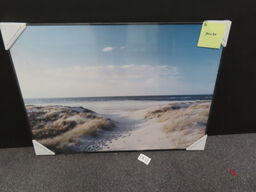 Billede i ramme - 70x50cm.
