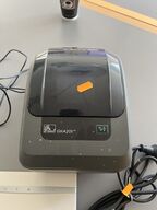 Labelprinter ZEBRA GK420t samt HUAWEI modem/router