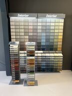 Farvedisplays GJØCO samt rulleholdere