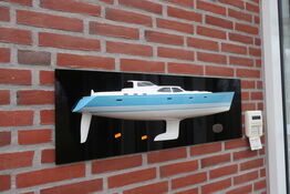 2 stk. Skibsmodeller