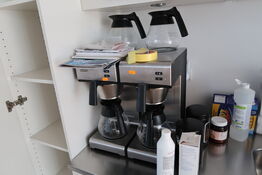 2 stk. kaffemaskiner BRAVILOR BONAMAT