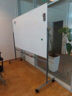 Whiteboard på hjul