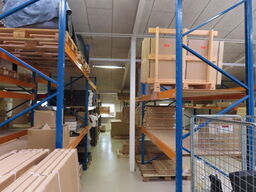 Pallereol 8 fag FLEXTEK inkl. Sponpladehylder