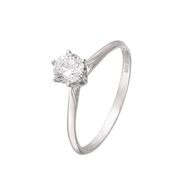 Clear Infinity Ring - Str. XS/50-51 mm.