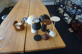 5 stk. lamper inkl. 1 lader 