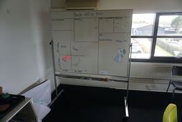 Whitebord på hjul