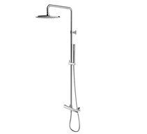 Termostatisk krom brusersæt til udsat installation, ny I boks STRØMBERG