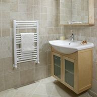 Hvidt håndklædetørrer 650x400mm STRØMBERG