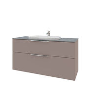 Soft taupe vaskeskab 100 cm STRØMBERG