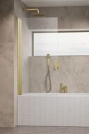 Børstet Guld Badekarvæg STRØMBERG