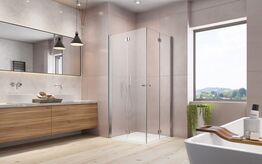 Firkantet flex skræddersyet krom. STRØMBERG