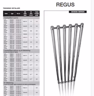 Krom Regus designradiator 1500x38mm STRØMBERG