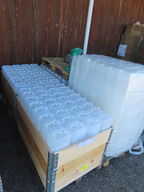 4 paller plastikdunke