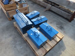 5 stk værktøjskasser BEKA