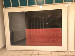 Litografi nr. 2/5 PER ARNOLDI 156x230 CM.