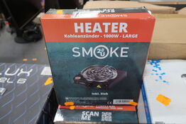 3 stk. kulvarmere 1000W