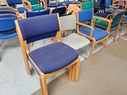 15 stole, assorterede